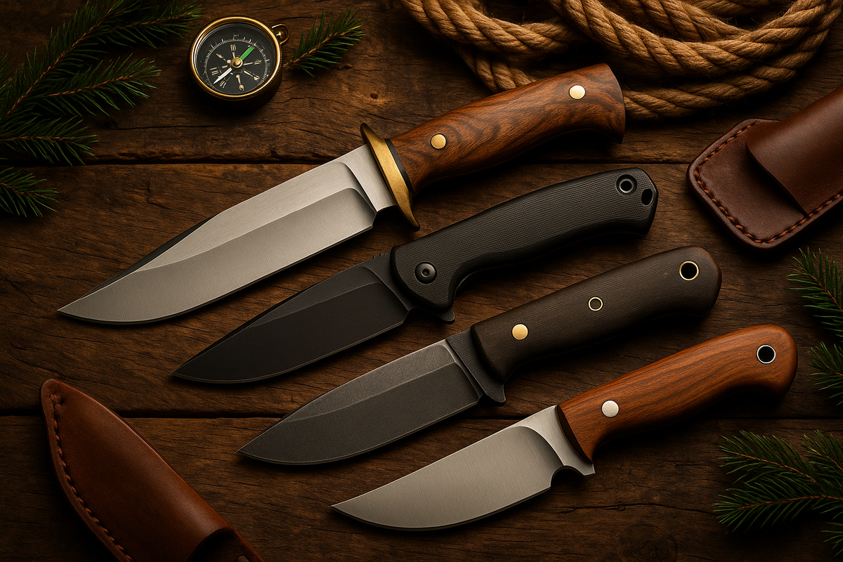 Les couteaux préférés des chasseurs et aventuriers Image