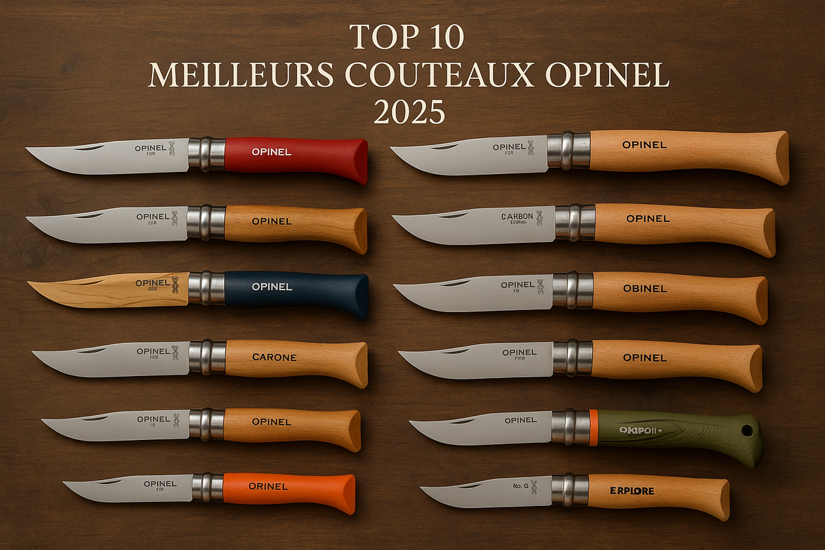 Top 10 des meilleurs couteaux Opinel en 2025
