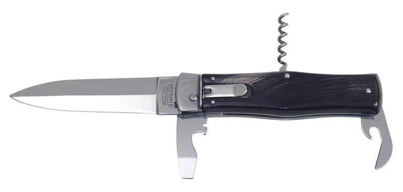Couteau Auto Predator Corne 4 pièces Mikov