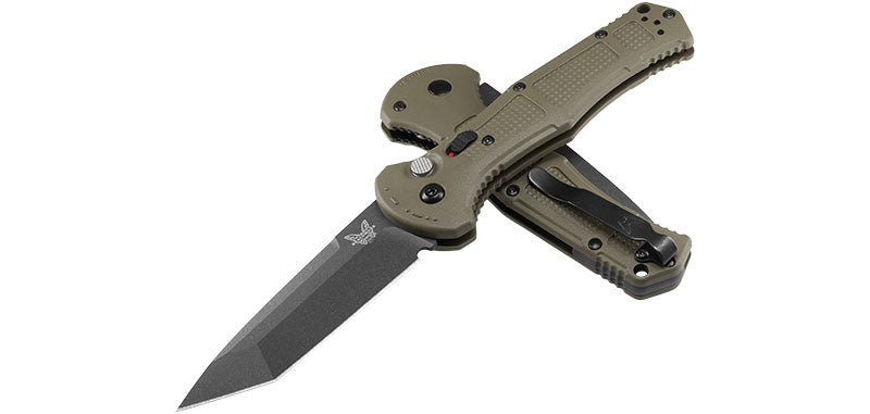 Couteau Automatique Claymore Vert Benchmade