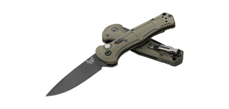 Couteau Automatique Mini Claymore Kaki Benchmade