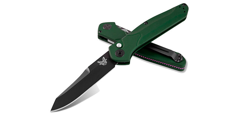 Couteau Automatique Osborne Benchmade Vert et noir