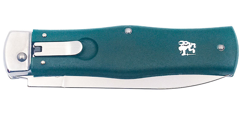 Couteau Automatique Predator Vert Mikov