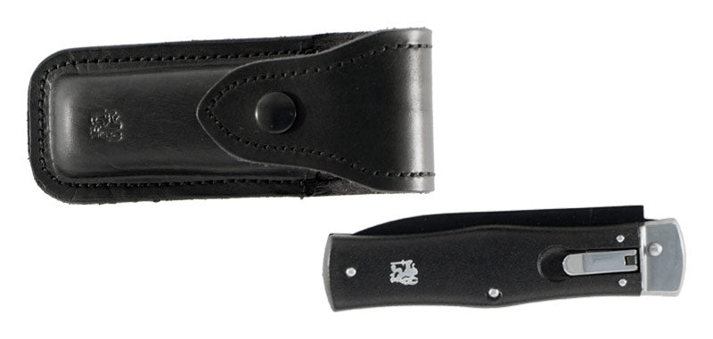 Couteau Automatique Tout Noir Predator Mikov