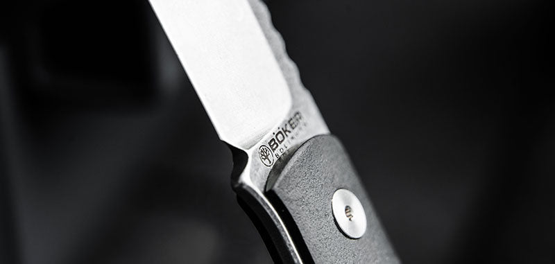 Couteau Boker BFF Packlite Black Richlite