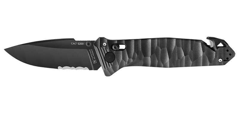 Couteau CAC S200 Mixte Toxifié Noir TB Outdoor