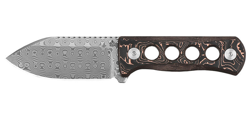 Couteau Canary Damas carbone QSP