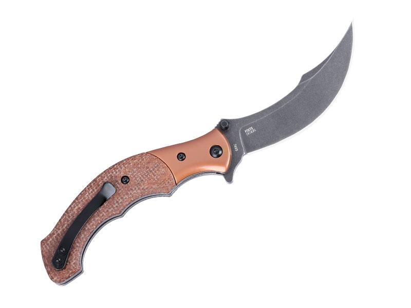 Couteau Crkt Ritual Compact Marron