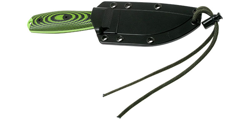 Couteau ESEE-3 Lame Venom Green Vert/Noir ESEE