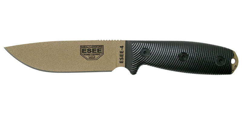 Couteau ESEE-4 Lame Dark Earth Noir ESEE