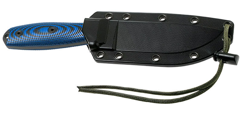 Couteau ESEE-4 Lame Noire Bleu/Noir ESEE