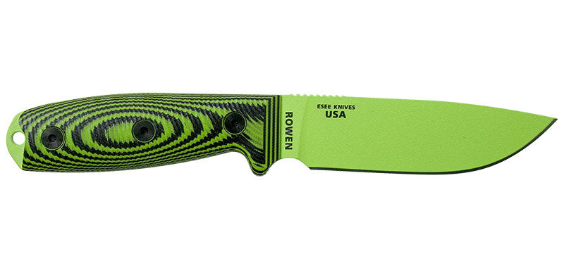 Couteau ESEE-4 Lame Venom Green Vert/Noir ESEE