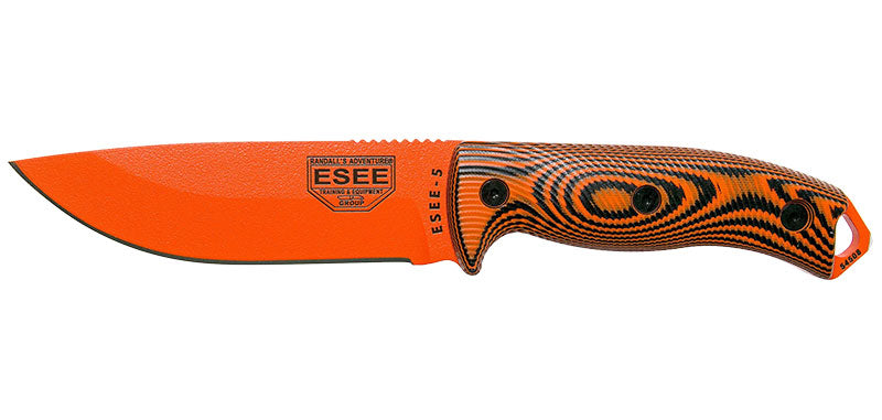 Couteau ESEE-5 Lame Orange