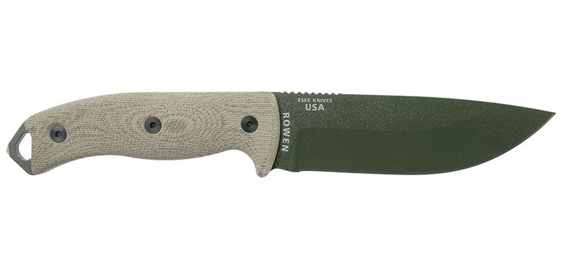 Couteau ESEE-5 Lame Verte Vert clair ESEE