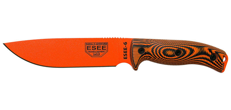 Couteau Fixe ESEE-6 Lame Orange