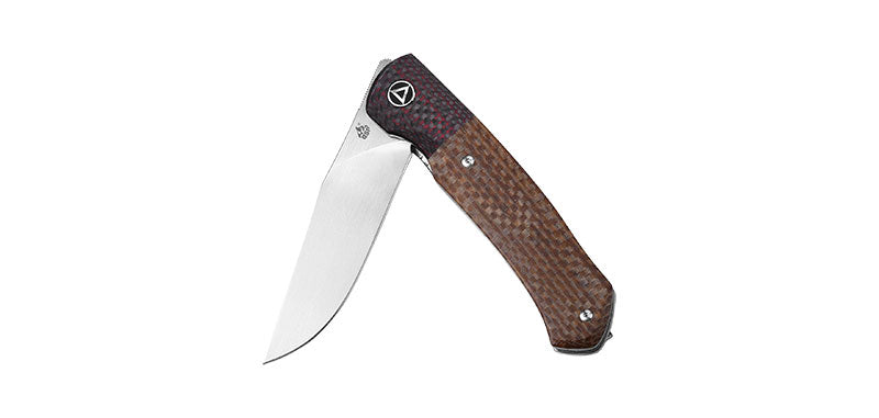 Couteau Gannet Noir/Marron QSP