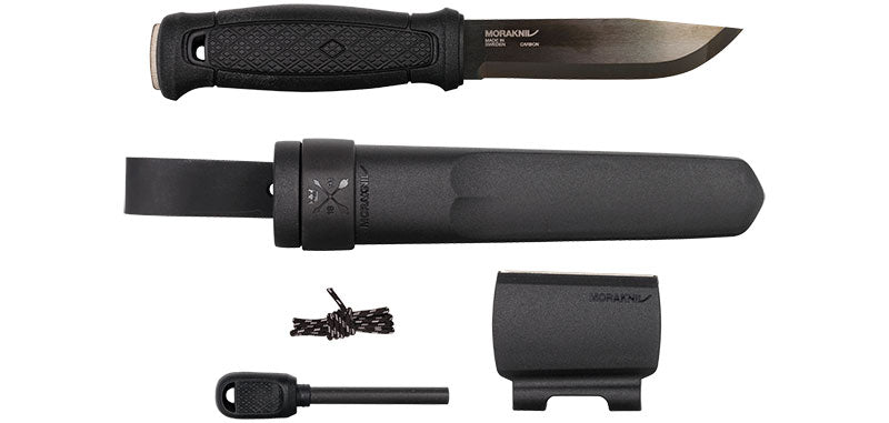 Couteau Garberg BlackBlade avec Kit de survie Morakniv