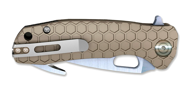 Couteau Hook Large Tan Honey Badger