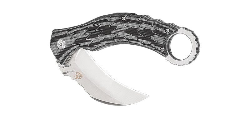 Couteau Karambit Eagle Gris/Noir QSP