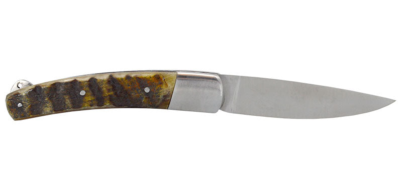Couteau Le Montoncel Artisanal Corne Naturel