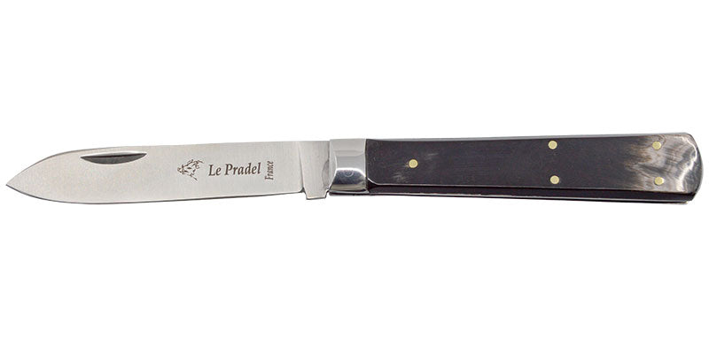 Couteau Le Pradel Carbone et Corne 9,5cm