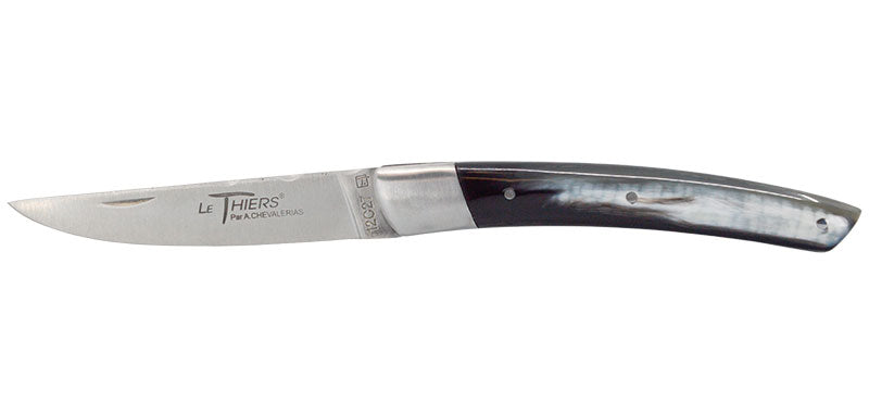 Couteau Le Thiers Corne Coutellerie Chevalerias