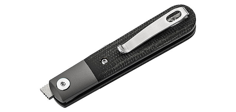 Couteau Moderne Gris et Noir Boker Plus