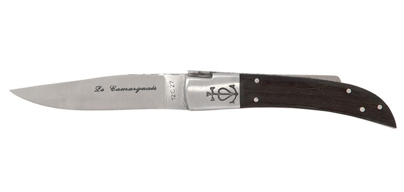 Couteau N°12 Trident soudé Ebène Le Camarguais