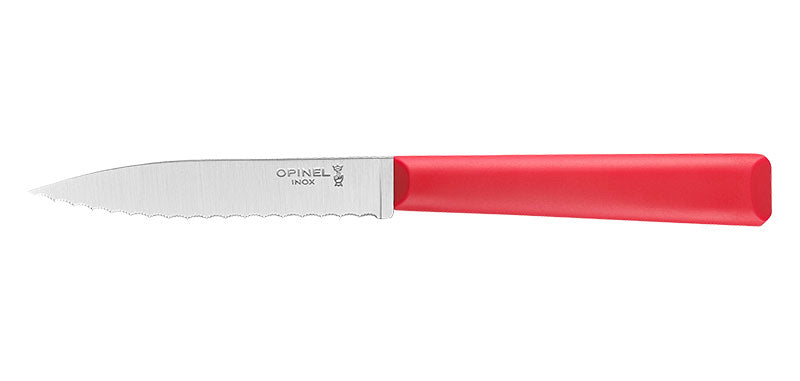 Couteau Office Cranté N°313 Rouge  Opinel