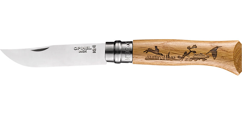 Couteau Opinel N°8 Animalia Lièvre