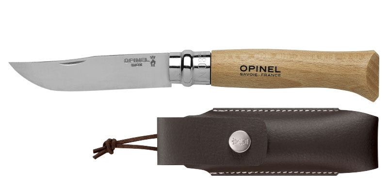 Couteau Opinel Tradition Inox N°08 Etui