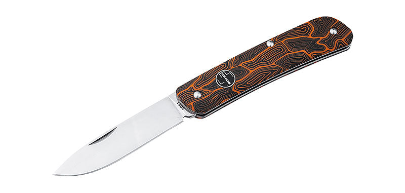 Couteau Orange Damas Boker Plus Tech Tool