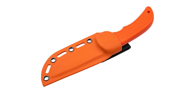 Couteau Orange Fixe Drop point Boker Magnum