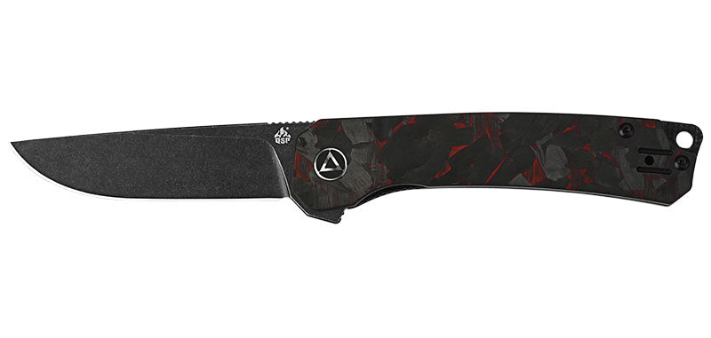 Couteau Osprey Noir/Rouge QSP