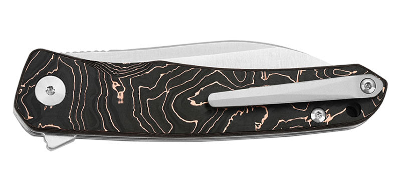 Couteau Otter Carbone Bronze QSP