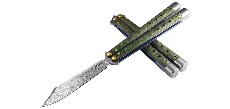 Couteau Papillon Necron Jungle Wear Benchmade