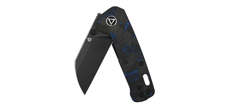 Couteau Penguin Mini Noir/Bleu QSP
