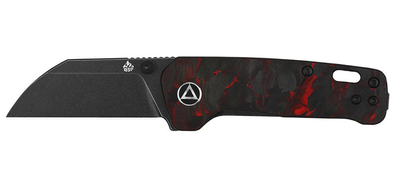 Couteau Penguin Mini Noir/Rouge QSP