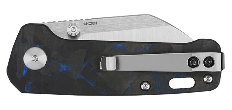 Couteau Penguin Mini Noir et Bleu QSP
