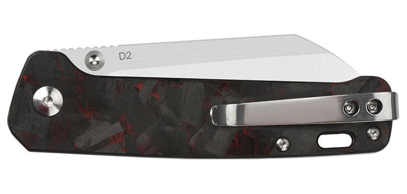 Couteau Penguin Noir/Rouge QSP