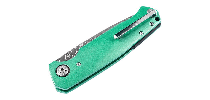 Couteau Pliant Boker 1969 Mach-1 Damast