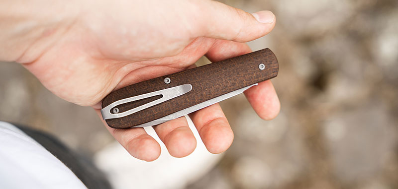 Couteau Pliant Boker Coffin Jute Micarta
