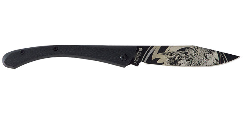 Couteau Pliant C63 Aigle Noir Lug
