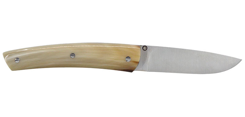 Couteau Pliant Corne Naturel Le Charly