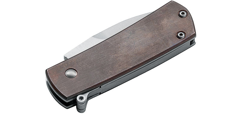 Couteau Pliant Cuivre Boker Plus Shamsher Copper