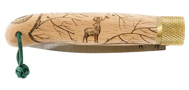 Couteau Pliant Décoration Cerf Décalé