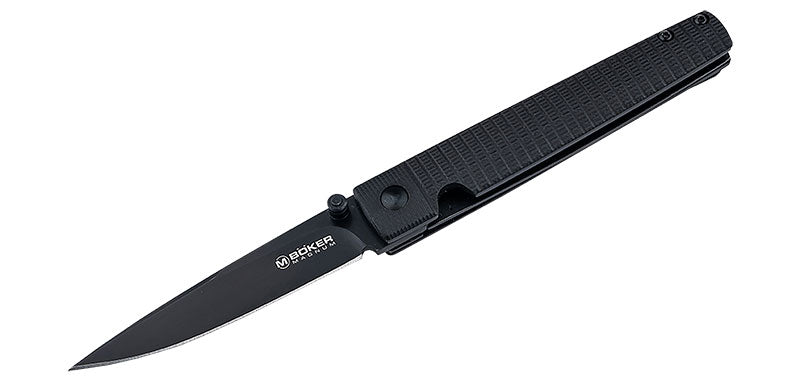 Couteau Pliant Noir Stereo Boker Magnum