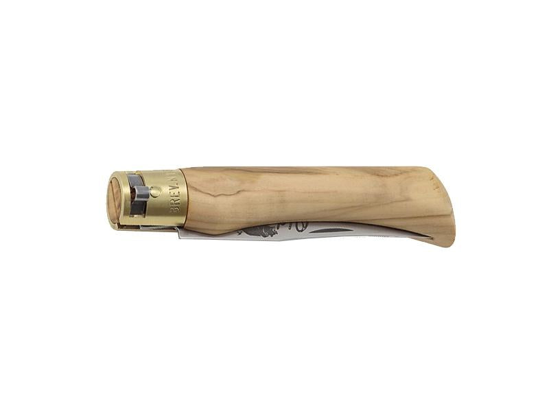 Couteau Pliant Old Bear Olivier Acier Inox Taille L