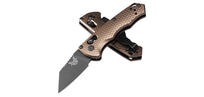 Couteau Pliant Partial Immunity Burnt Bronze Benchmade