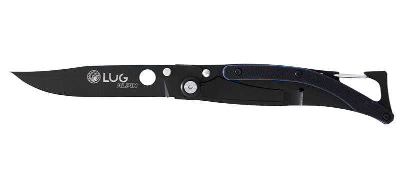 Couteau Pliant SP1T Noir/Bleu Lug